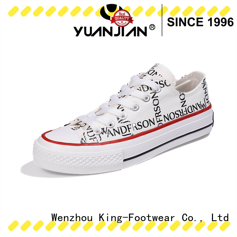 King-Footwear glitter canvas shoes manufacturer for daily life