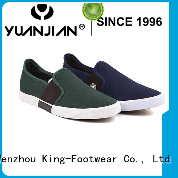 King-Footwear canvas boat shoes wholesale for daily life