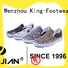King-Footwear hot sell vulcanized sole factory price for sports