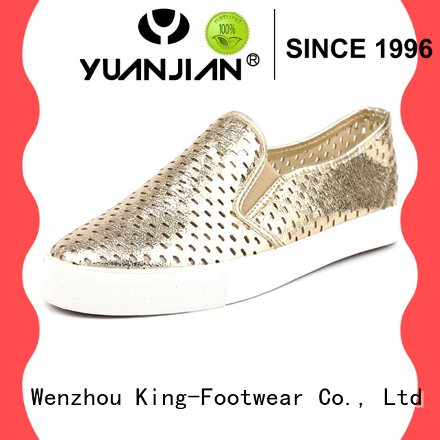 King-Footwear hot sell vulcanized sneakers supplier for sports