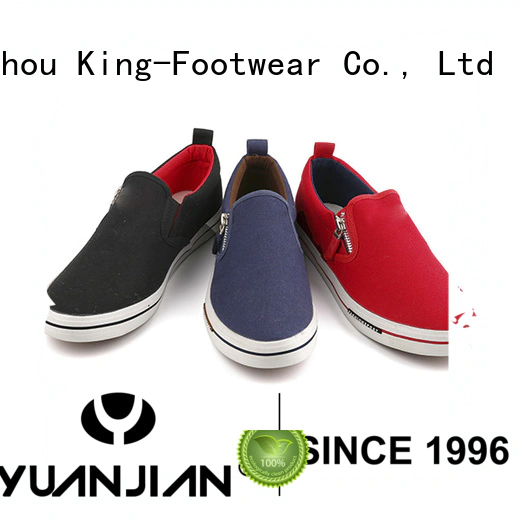King-Footwear best canvas shoes factory price for daily life