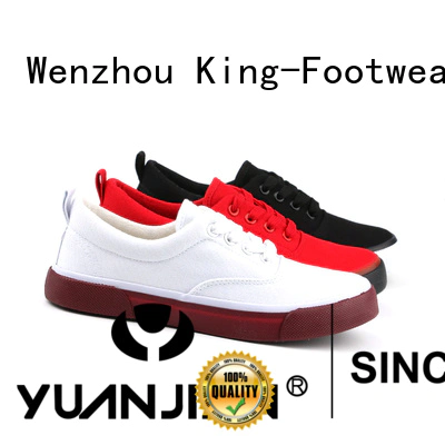King-Footwear blank canvas shoes promotion for working