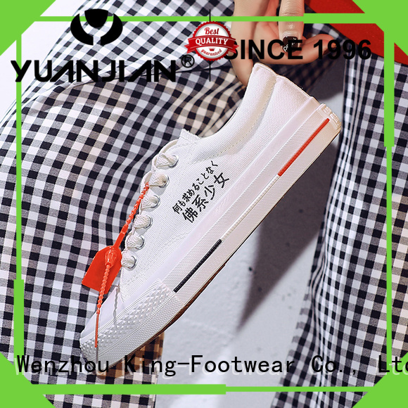 King-Footwear vulcanized rubber shoes design for sports