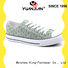 King-Footwear durable mens canvas sneakers factory price for travel