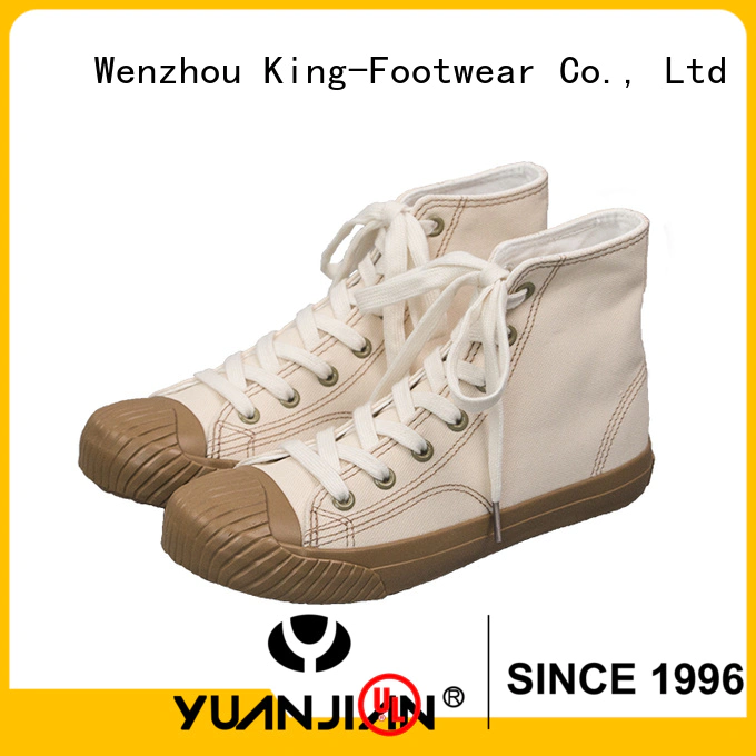 King-Footwear good quality latest canvas shoes factory price for working