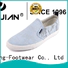 beautiful canvas shoes without lace manufacturer for school