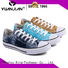hot sell womens canvas trainers promotion for working