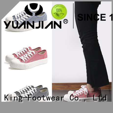 King-Footwear comfortable canvas shoes wholesale for working