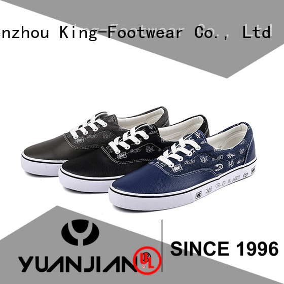 King-Footwear denim canvas shoes factory price for travel