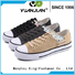 King-Footwear canvas lace up shoes for womens promotion for travel