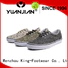 King-Footwear durable custom canvas shoes factory price for school