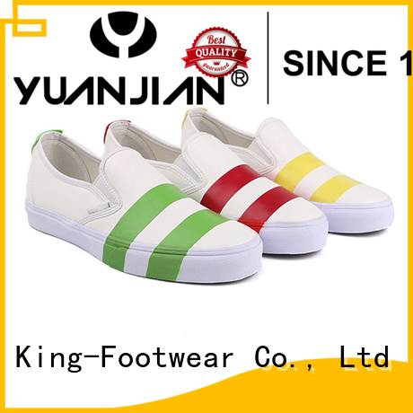 King-Footwear casual slip on shoes personalized for schooling