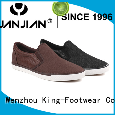 King-Footwear vulcanized sneakers factory price for schooling