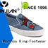 King-Footwear good quality casual canvas shoes womens factory price for school