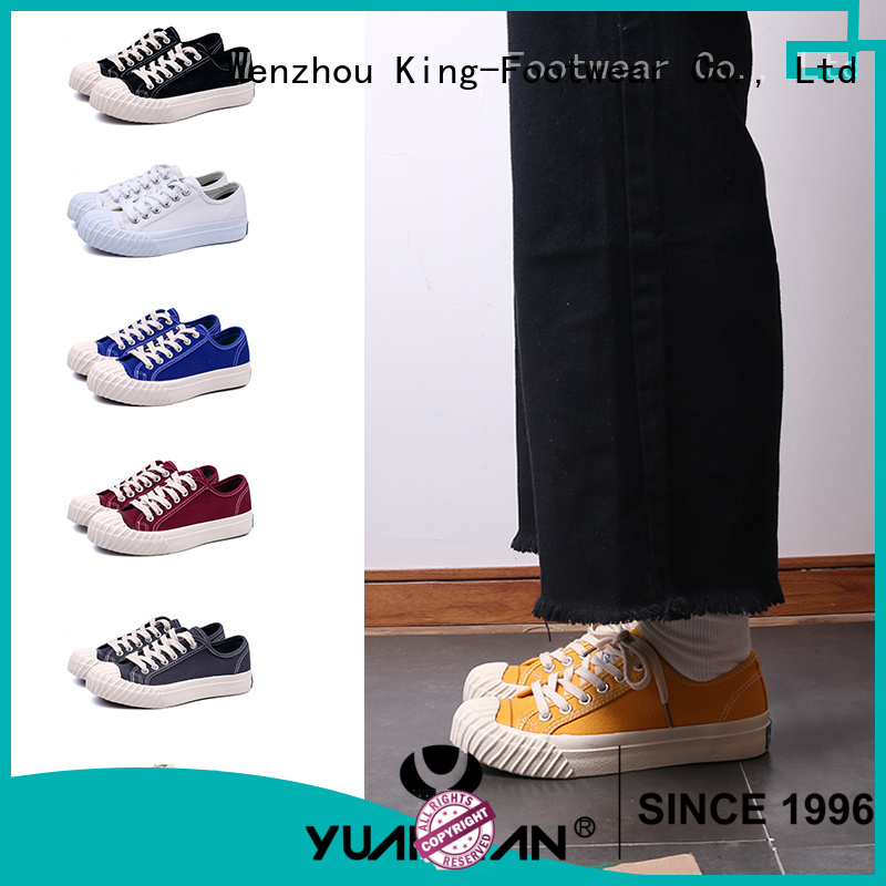 King-Footwear canvas shoes without lace wholesale for travel