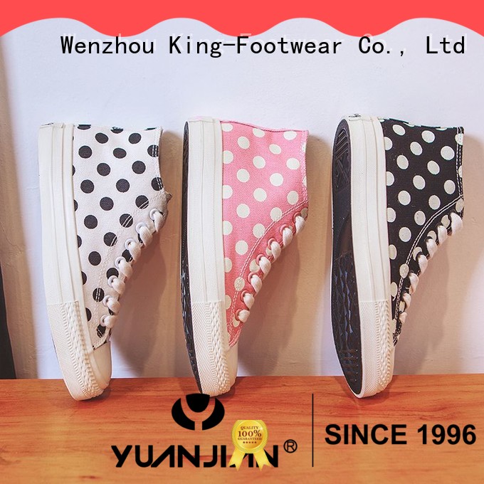 King-Footwear canvas shoes online factory price for daily life