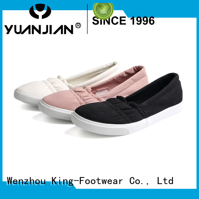 King-Footwear plain canvas shoes promotion for working