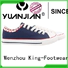 King-Footwear hot sell cheap canvas shoes wholesale for working