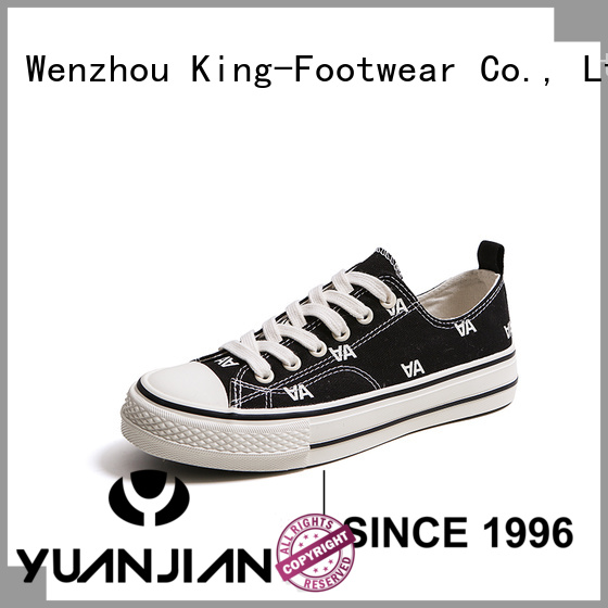 King-Footwear wholesale canvas shoes promotion for daily life