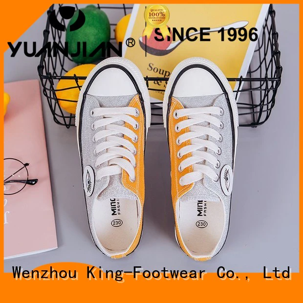 King-Footwear slip on skate shoes personalized for traveling
