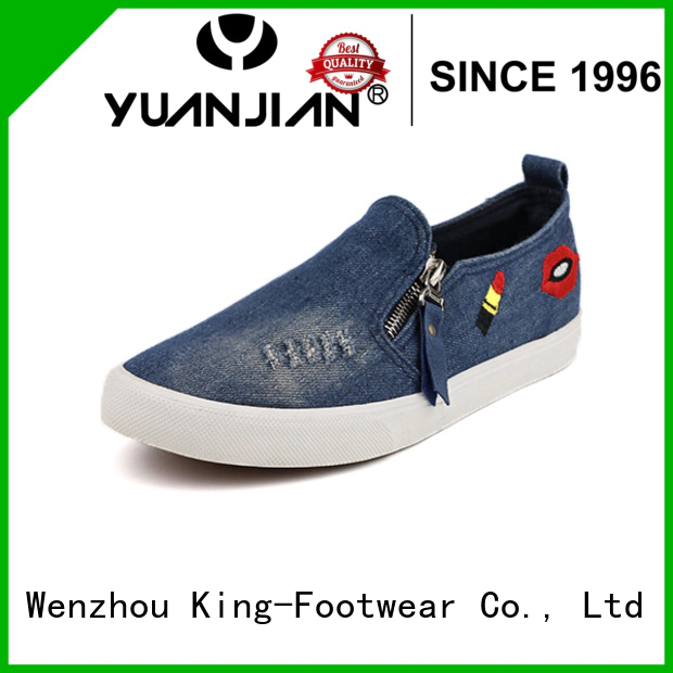 King-Footwear canvas sports shoes promotion for daily life