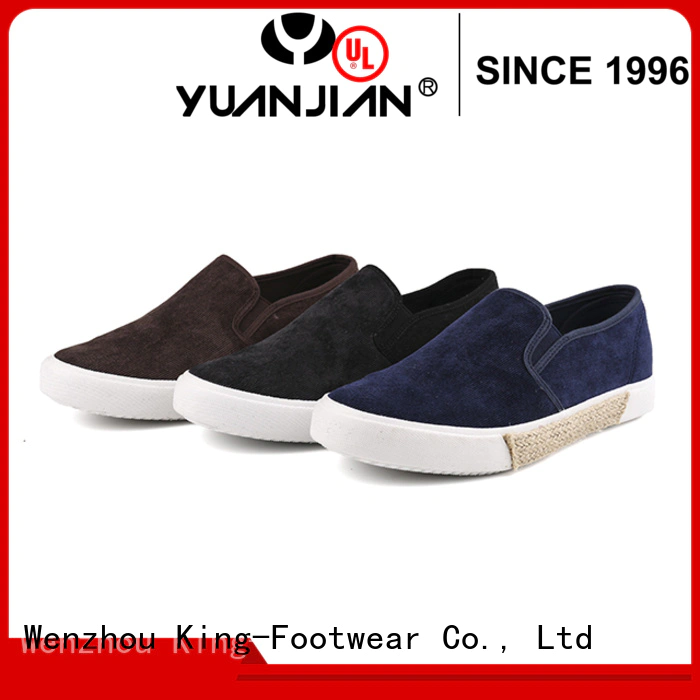 King-Footwear fashion casual slip on shoes personalized for schooling