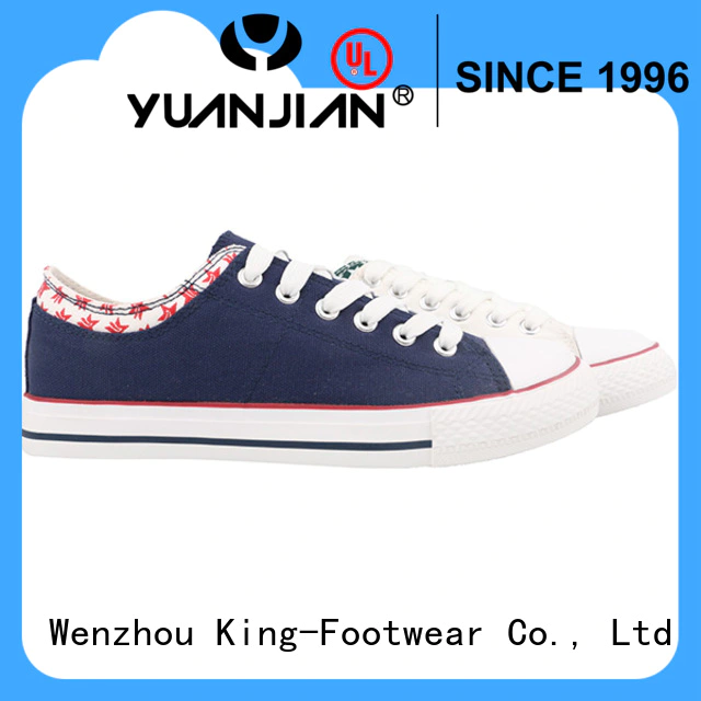 King-Footwear durable cheap canvas shoes promotion for daily life