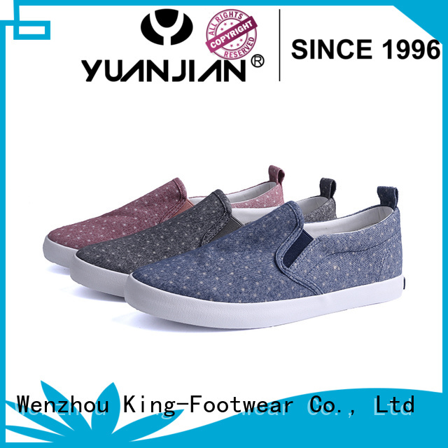 hot sell denim canvas shoes wholesale for working