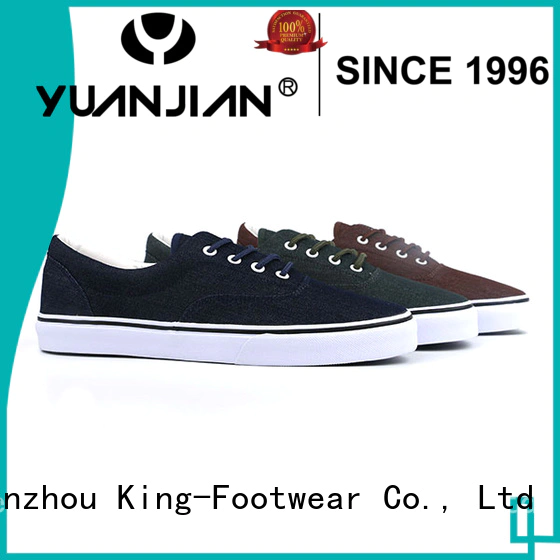 King-Footwear durable canvas sneakers shoes directly sale for children