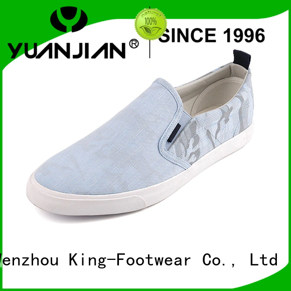 King-Footwear canvas lace up shoes for womens promotion for travel
