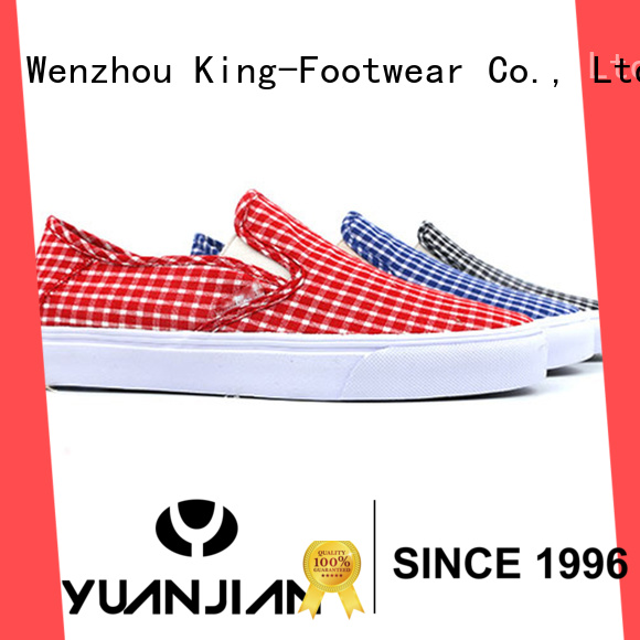 King-Footwear good quality canvas sneakers womens factory price for working