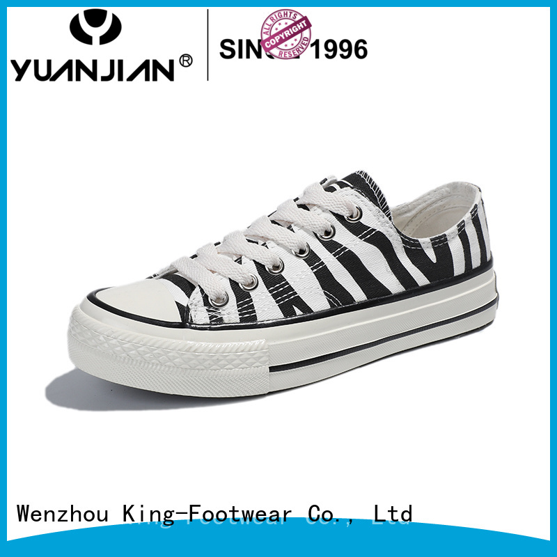 King-Footwear durable formal canvas shoes manufacturer for daily life