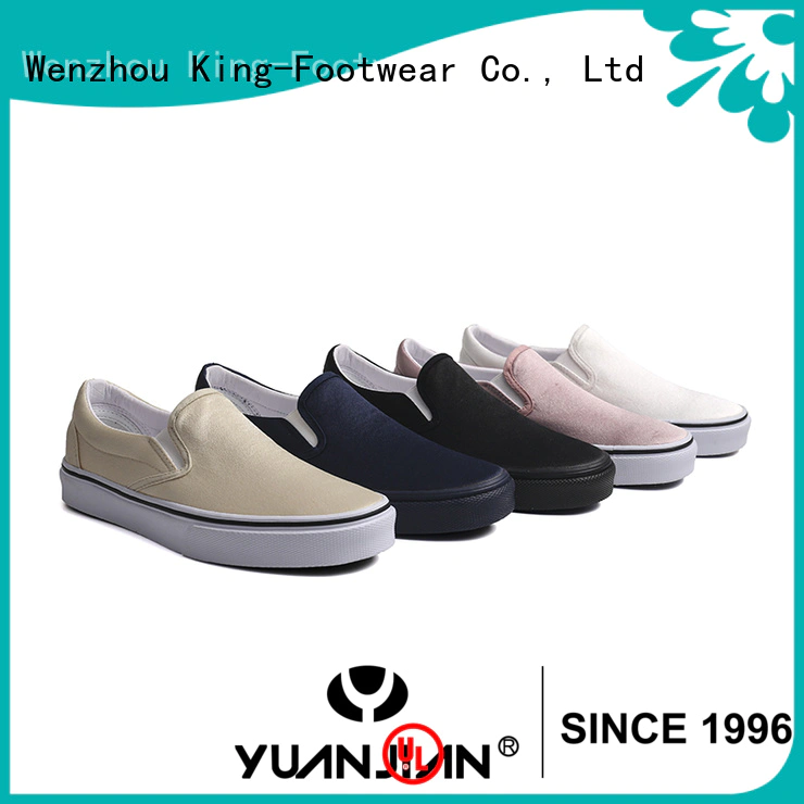 King-Footwear popular vulcanized rubber shoes factory price for schooling