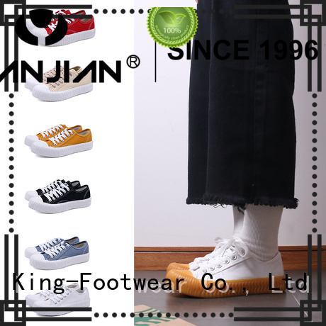 King-Footwear durable blank canvas shoes manufacturer for daily life