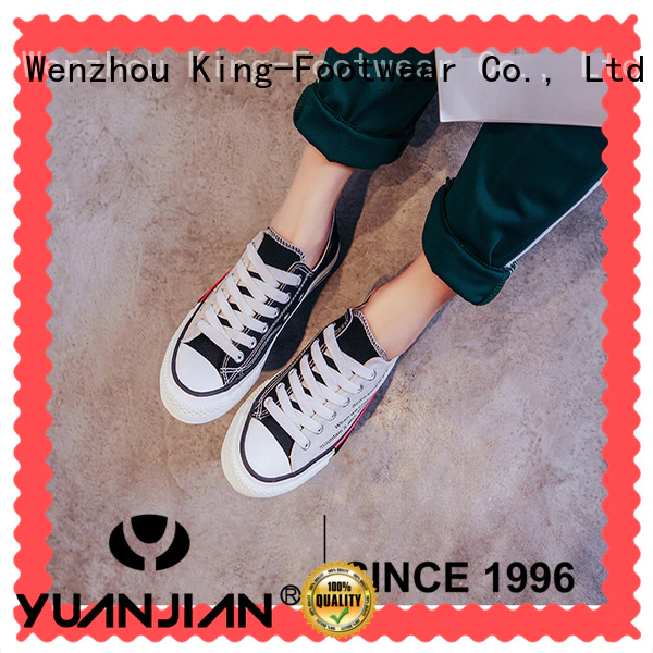 King-Footwear vulcanized rubber shoes design for schooling