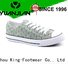 King-Footwear beautiful canvas shoes online factory price for travel