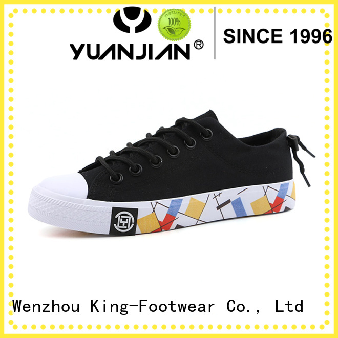 King-Footwear durable comfortable canvas shoes manufacturer for travel