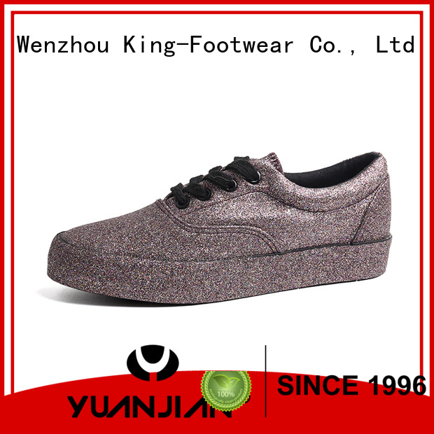 fashion vulcanized rubber shoes supplier for occasional wearing